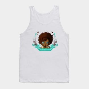 African American Woman Tank Top